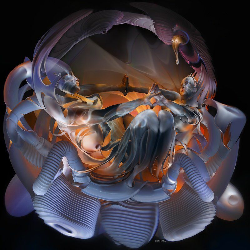 светографика, портрет, отражения, искажения, сюжет, предметы, обнаженная натура, ню, akt, nude Своя Вирта (Светографика - Отражения. Искажения)photo preview