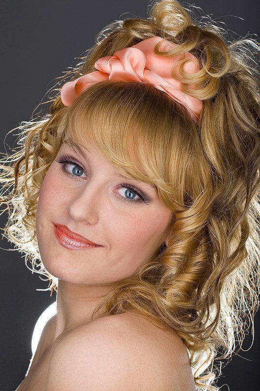 девушка, портрет Облако волос твоих...photo preview