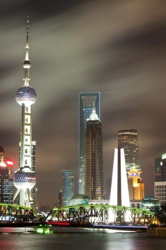 китай, шанхай, набережная photo preview