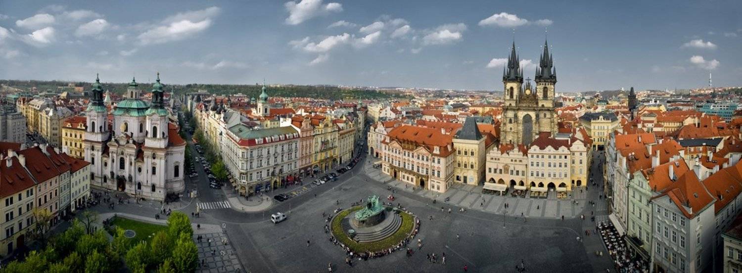 Староместская площадь.. Автор: Ravilin чехия,прага,площадь,панорама, Ravilin