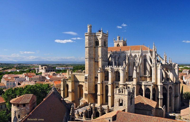 франция, лангедок, нарбонна, собор, сен-жюст, сен-пастер Собор Сен-Жюст и Сен-Пастерphoto preview