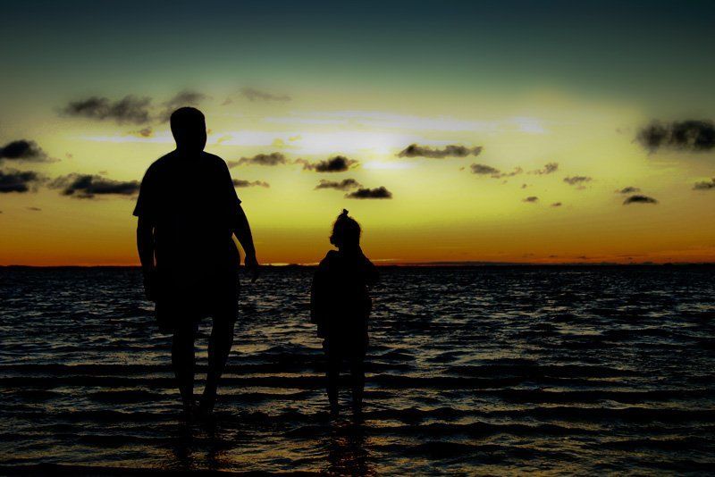 закат,море,север,люди любуясь красками заката.photo preview