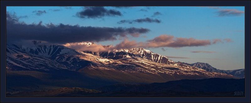 алтай, курай, горы, утро Утро Курайской степиphoto preview