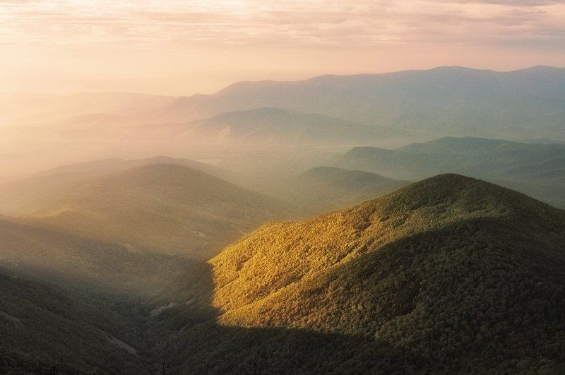сихотэ-алинь, сихотэ, алинь, горы, тайга, дальний, восток, приморье, туризм, турист, уссурийский, приморский, край, шкотовский, район, пидан, ливадийская, гора, лето, закат, конец, дня, backpacking Большой светphoto preview