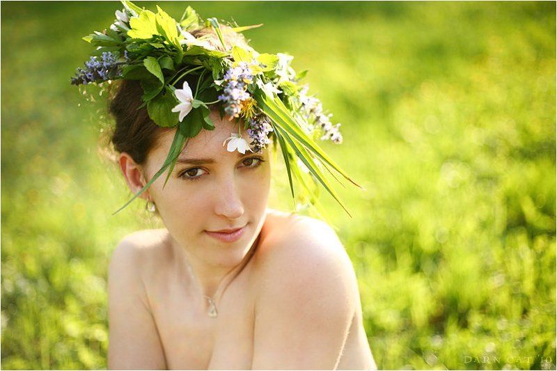 летняя, фея, лето, венок, настроение Летняя феяphoto preview