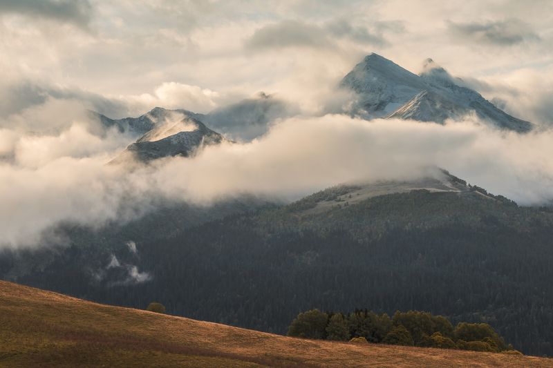 осень, октябрь, загедан, река, ацгара, пятиозерье, загедана, пхия, , закзан, сырт ПРОХЛАДНЫМ УТРОМphoto preview