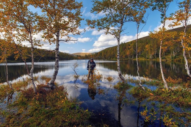 хакасия, ивановские, озера на Ивановских озерах / Хакасияphoto preview