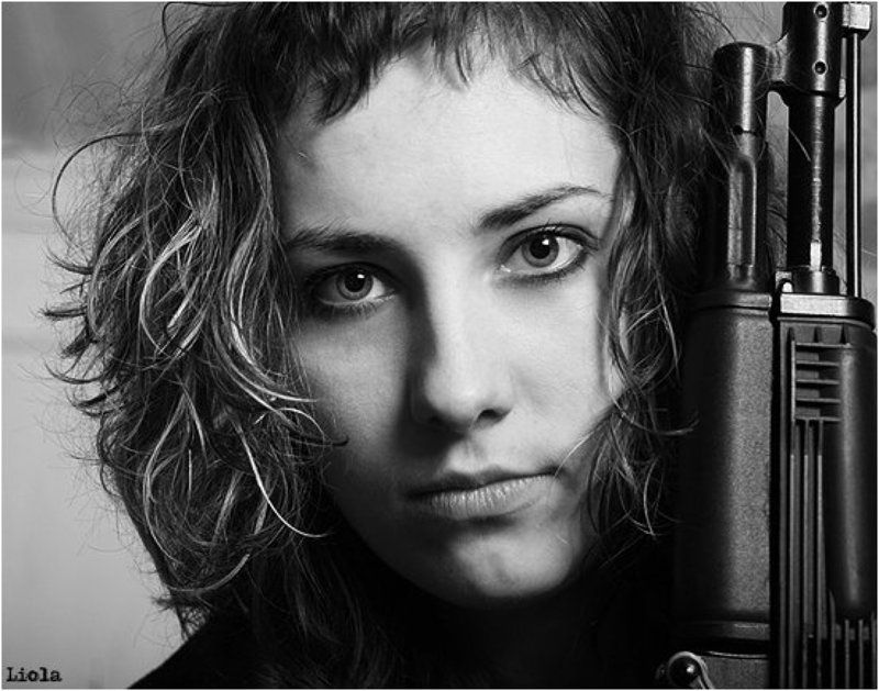 nevesta_solnca, женя, портрет, ружье ....ты подумай!photo preview