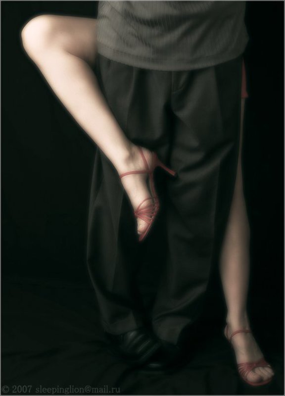 гламур, девушка, женщина, ноги Shall we dance?photo preview