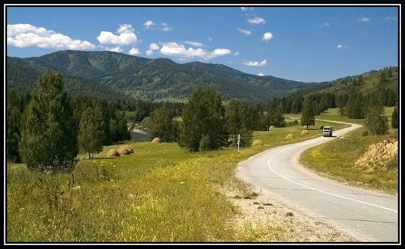 дороги , горы Дороги Алтаяphoto preview