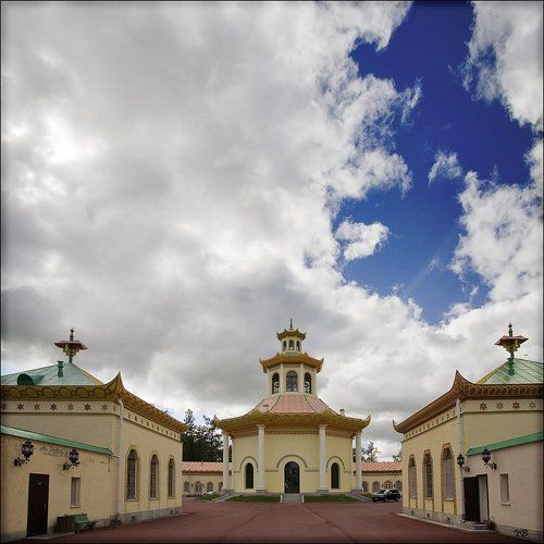 китайский домик