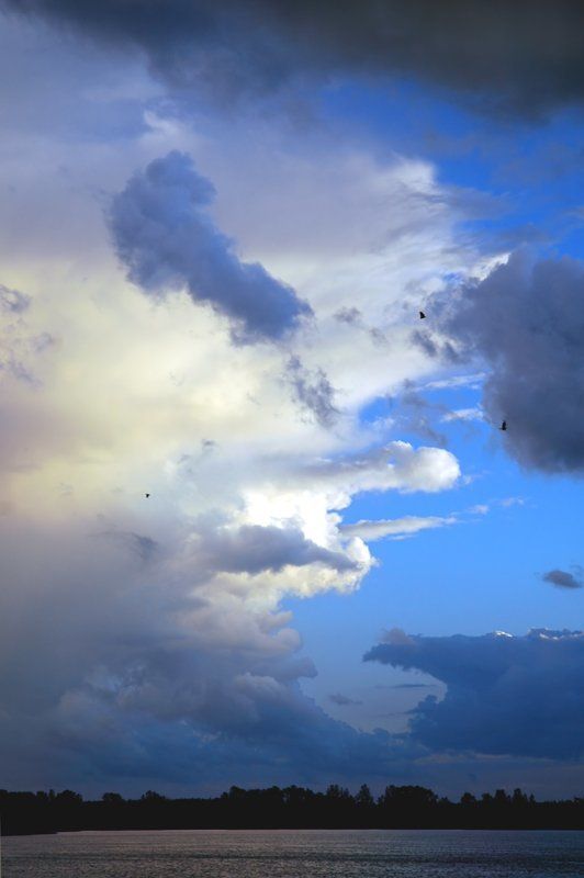 бологое, закат, красивые облака Ещё о бологовском небеphoto preview