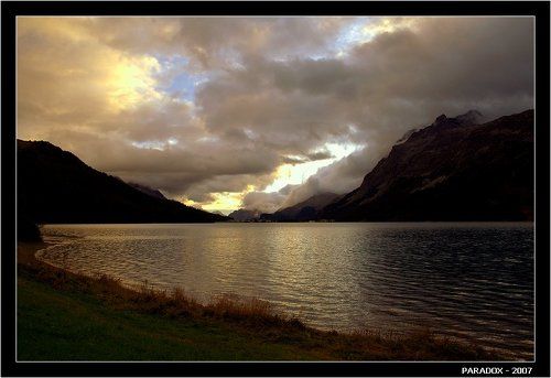 Вечера на озере близ Сильвапланы