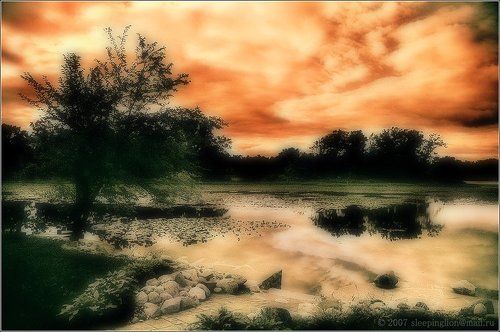 Hot sky
