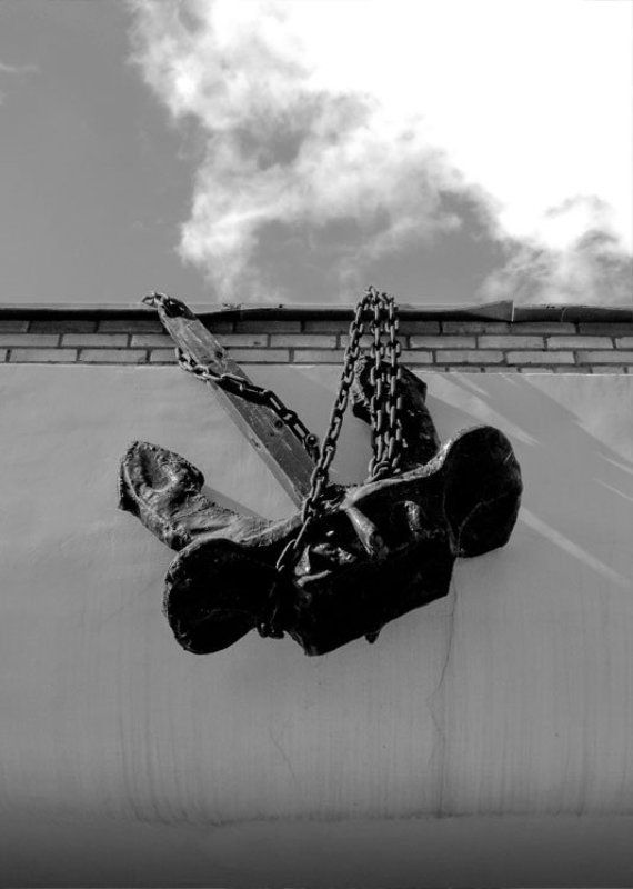 якорь, пристань, небо Гаваньphoto preview