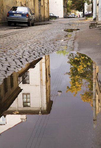 Лужа имени улицы Репина