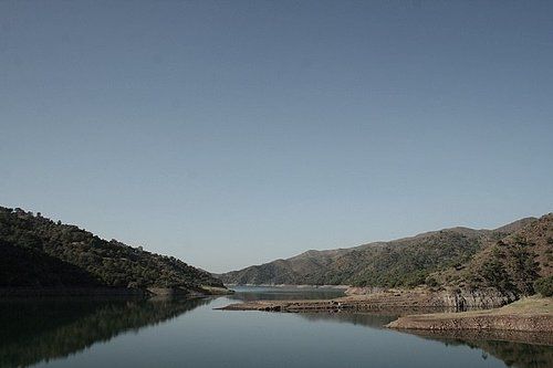 утренняя озерная гладь