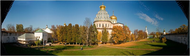 новый, иерусалим, внутри, двор, собор Ново-Иерусалимский Воскресенский монастырь.photo preview
