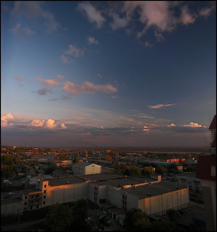 дома, небо, облака 1001 вид Мечникова 1photo preview