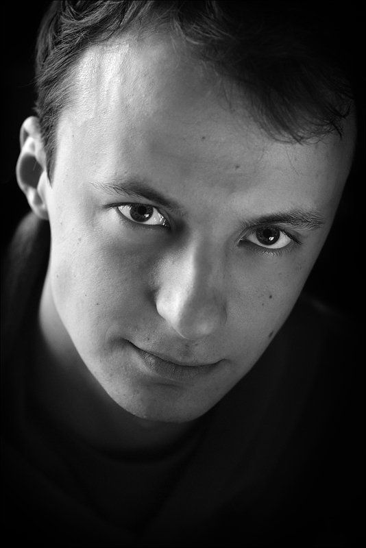 ч/б портрет другаphoto preview