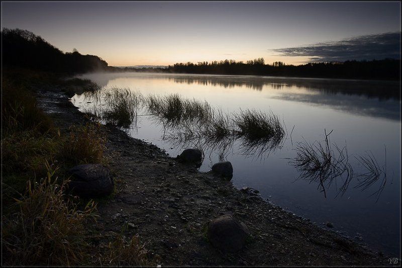 старая ладога, волхов, утро, осень, октябрь утренняяphoto preview
