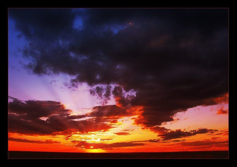 небо, закат Выпустить джиннаphoto preview