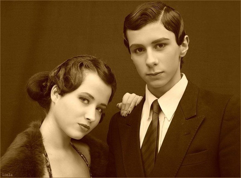 ретро, прическа, макияж, яценко марина назад в прошлое...photo preview