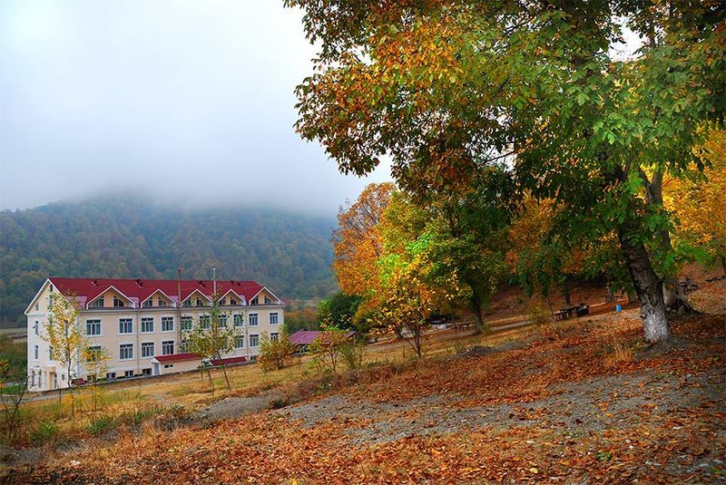 азербайджан, кавказ, горы, лес, осень осень на кавказеphoto preview