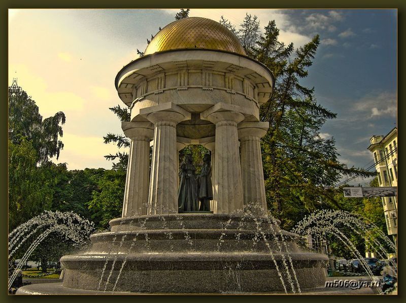 гончарова, пушкин, памятник, москва, никитские ворота, m506 Вместе навсегда...photo preview