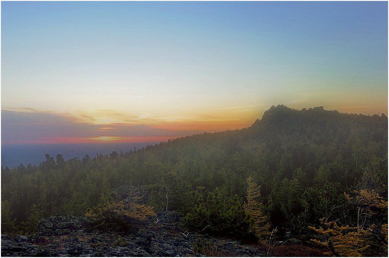 Восход на Серебрянке.photo preview