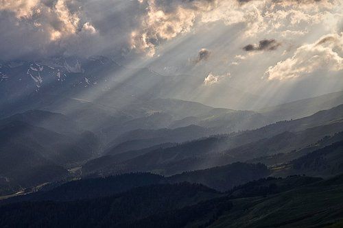 Вечерние лучи