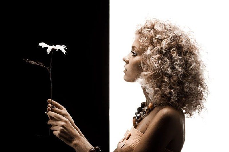 девушка, тонировка, прическа Любит-нелюбитphoto preview