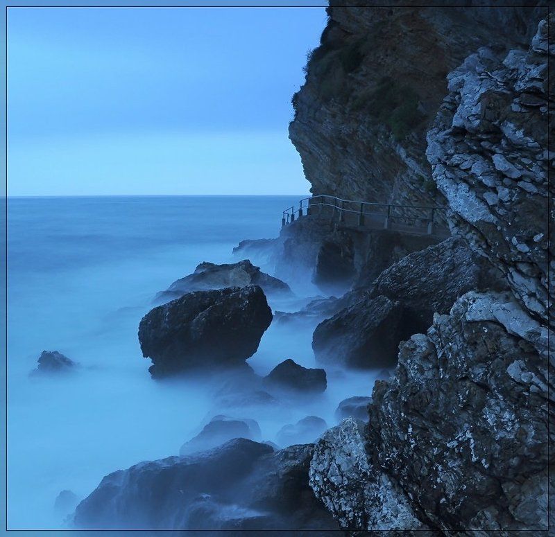 море, камни Road to nowherephoto preview