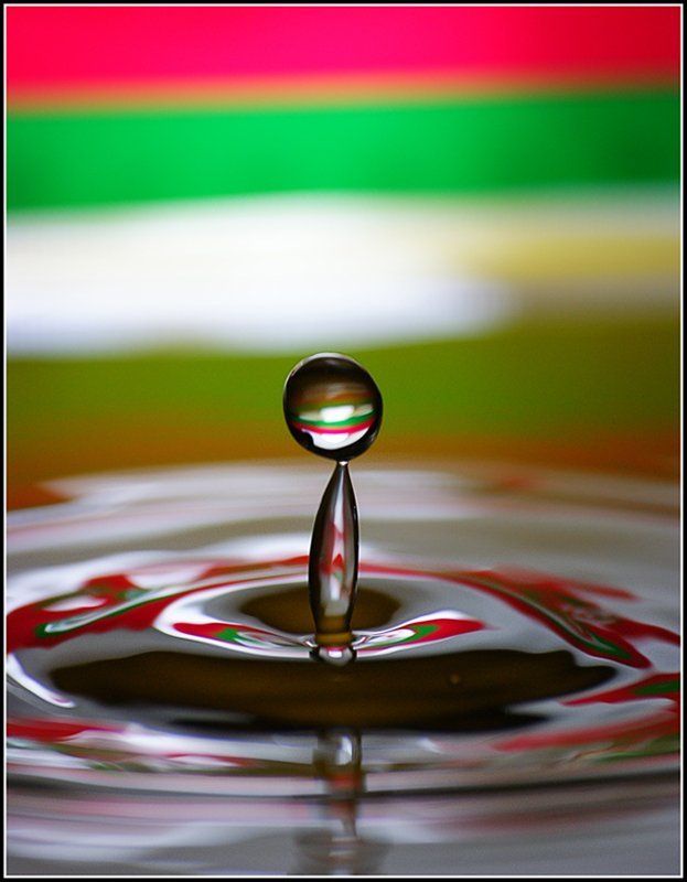 капли, вода, макро Перевернутая Болгарияphoto preview