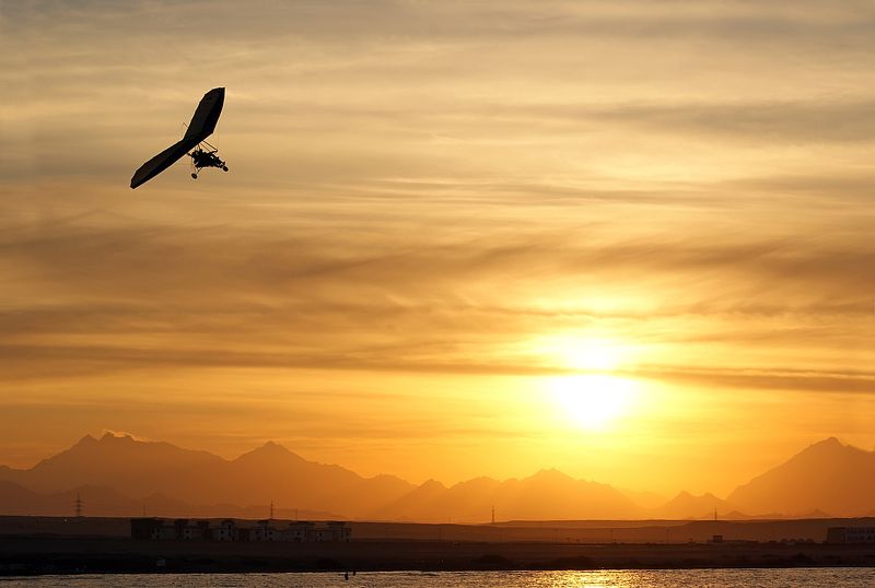 пейзаж,египет,полет,закат Икарphoto preview