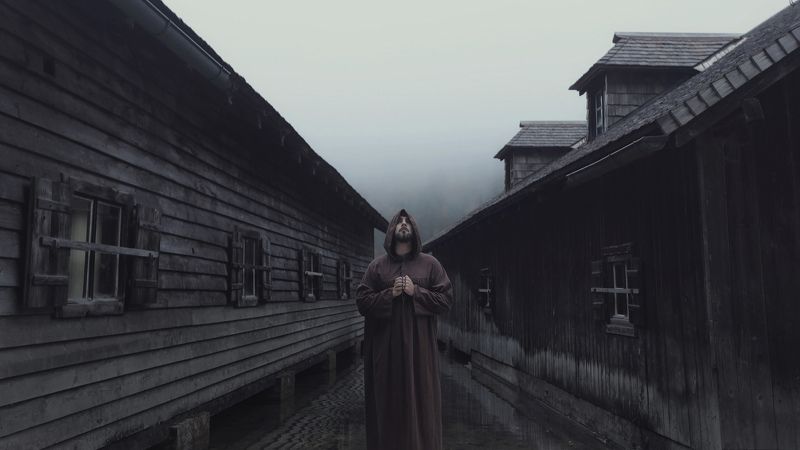 monk, creed, alps, bavaria, königssee, freedom, god, lake, slide movie, film, story Сreedphoto preview