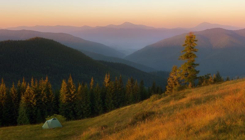 Вечер в горахphoto preview