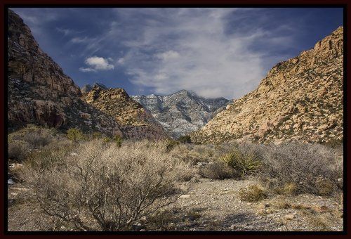 Mojave Desert. Rift