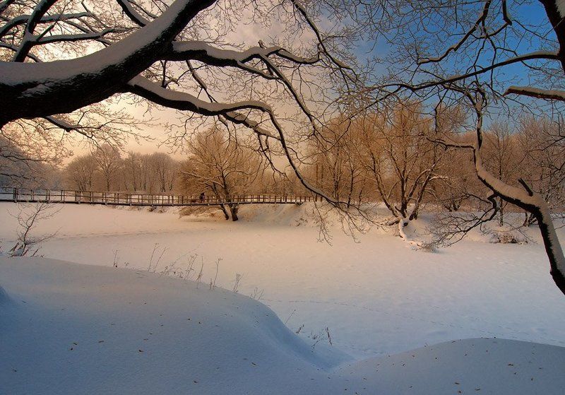 зимний, вечер Зимний вечерphoto preview