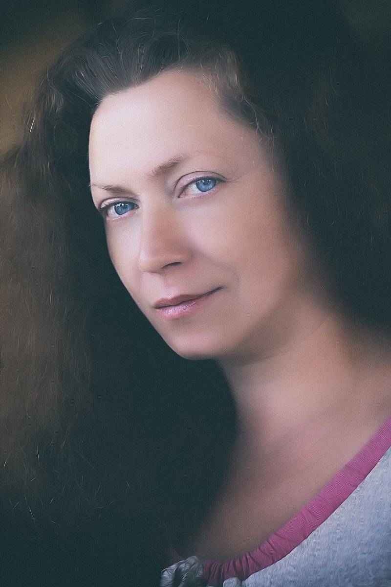 В стиле Мона Лиза. Автор: Юрий Котов портрет, картина,лицо,девушка,человек,текстура, Юрий Котов