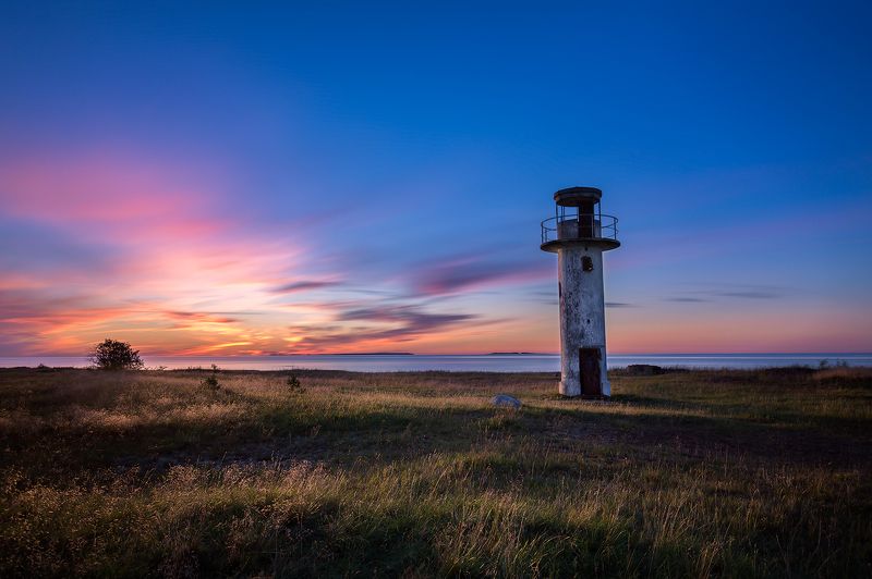 estonia; jõelähtme; neeme lighthouse; neeme; long exposure; sunset; colors; sky Neeme Lighthousephoto preview