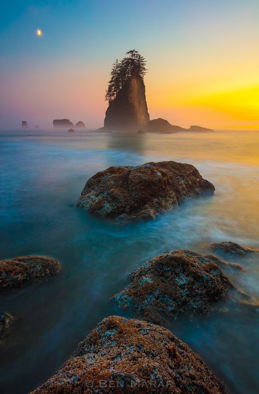 second beach, northwest, washington, pacific ocean, olympic, landscape, sunset, long exposure, canon 5dsr, Infinityphoto preview