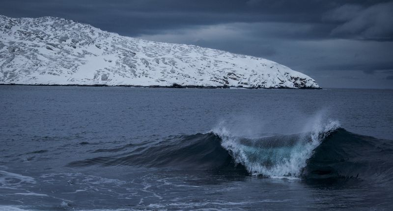 Териберка, Баренцево море, Кольский полуостров, Мурманск, Север, Лазурь, Волны, шторм Улыбка Баренцева моряphoto preview