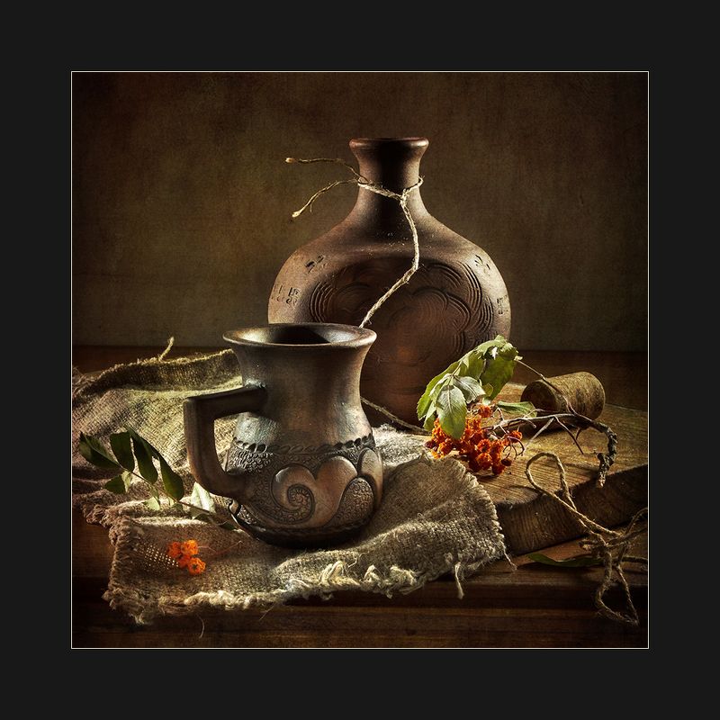 Винно-рябиновый квадрат #3photo preview