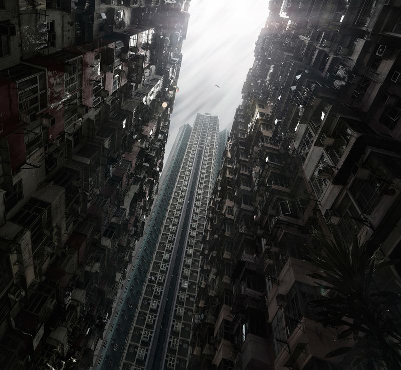 город, архитектура, гонконг, азия, путешествия, небоскребы Вавилон 2.0photo preview