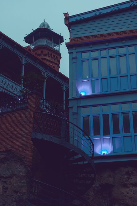 Сумеречно-ночной Тбилисиphoto preview