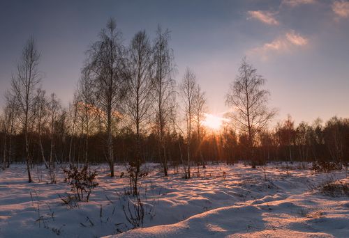 Солнце низко, вечер близко