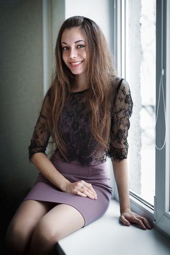 Near the window
