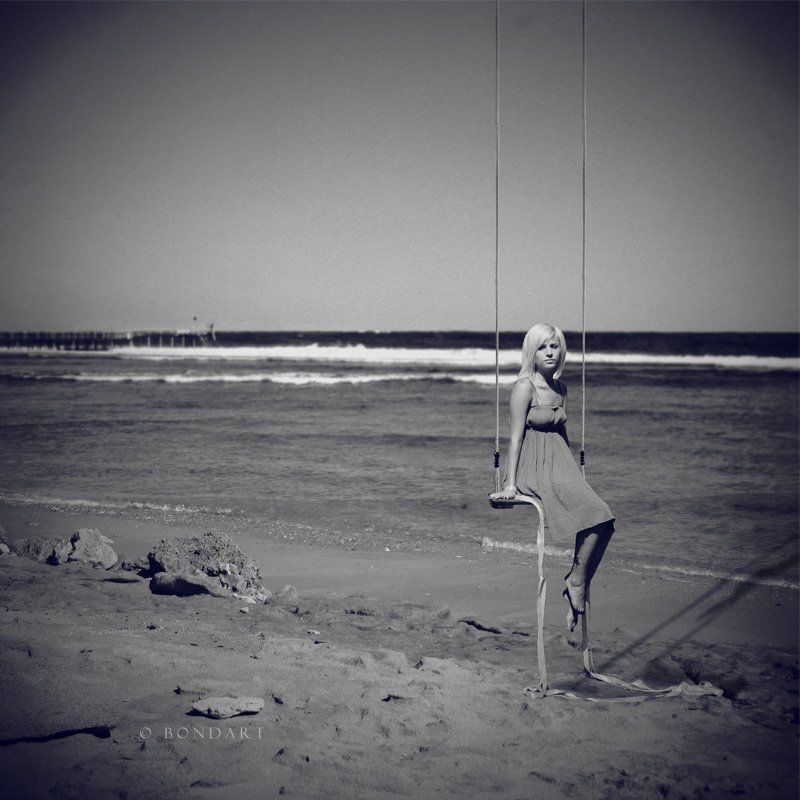 swing, sea, sari Imaginephoto preview