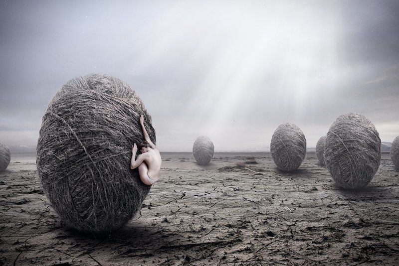 Мы все одиноки в своих коконах...photo preview